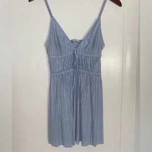 Zara light blue flows tank top